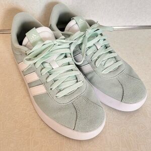 ADIDAS Women’s VL Court Mint Green Sneakers